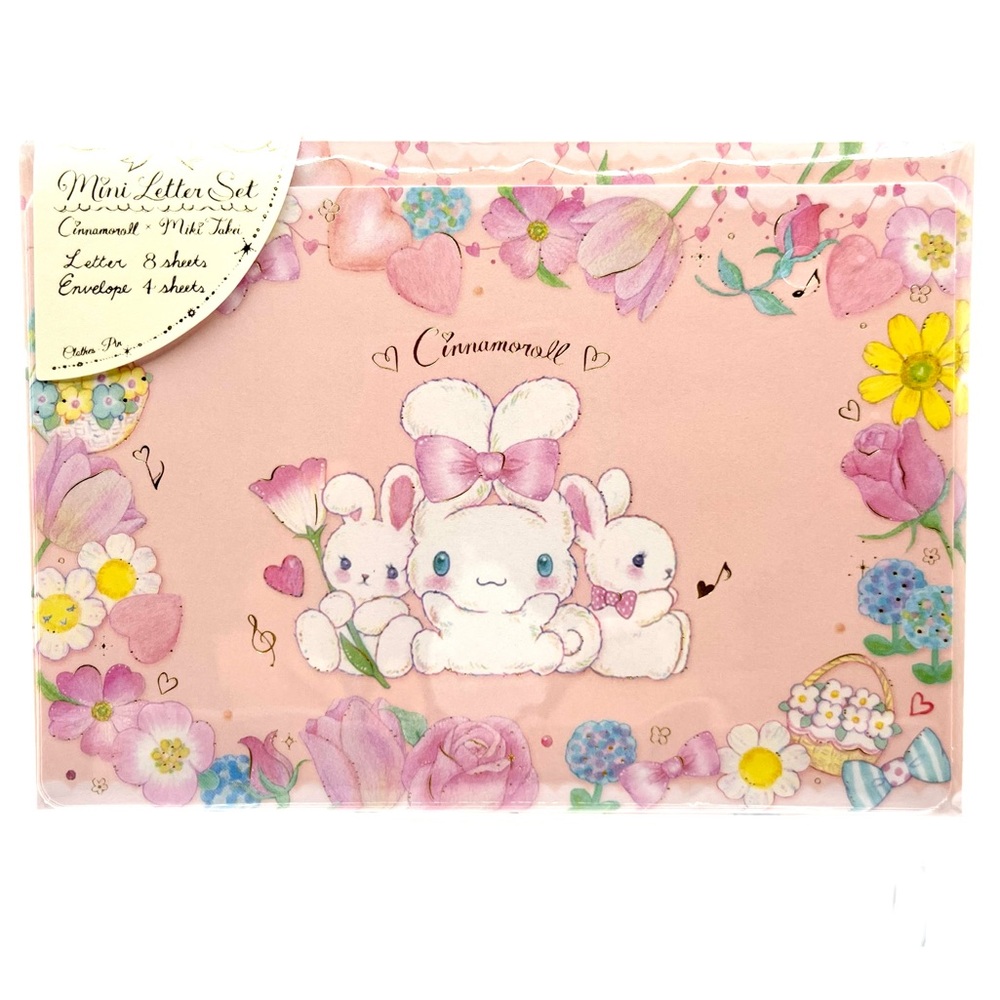 Cinnamoroll x Miki Takei Mini Letter Set